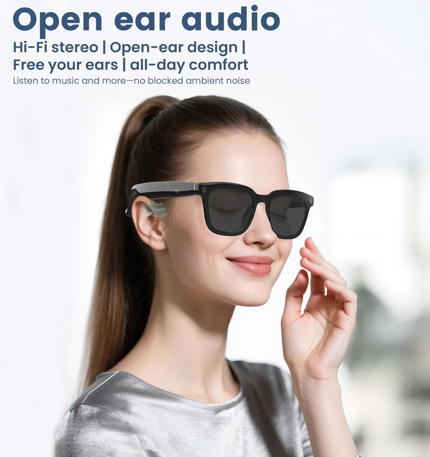 AI Smart Camera Glasses 1080P  – обзор и цена Smart Glasses Lens