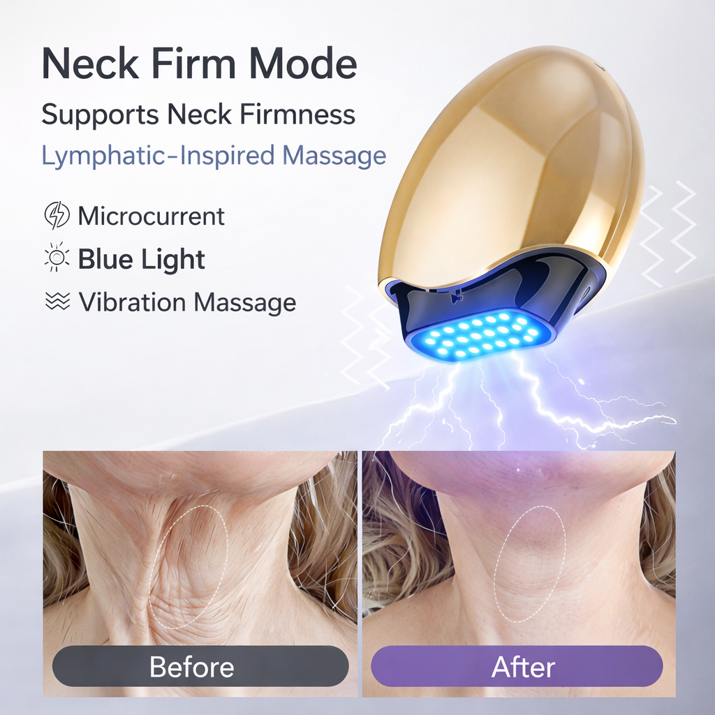 RF Facial Beauty Device EMS An – обзор и цена Galvanic Skin Sensor