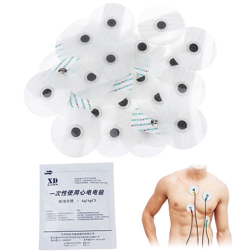 50-500pcs Non-woven ECG Electr – обзор и цена Ecg Patch Monitor