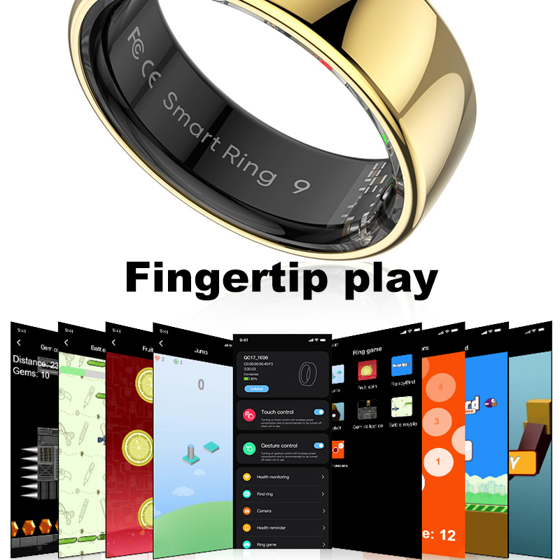 Smart Ring Men Women with Char – обзор и цена Temperature Ring Skin