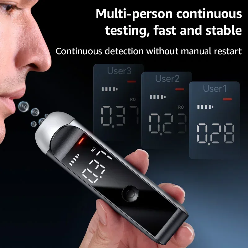 Digital Alcotester new alcohol – обзор и цена Breath Rate Monitor