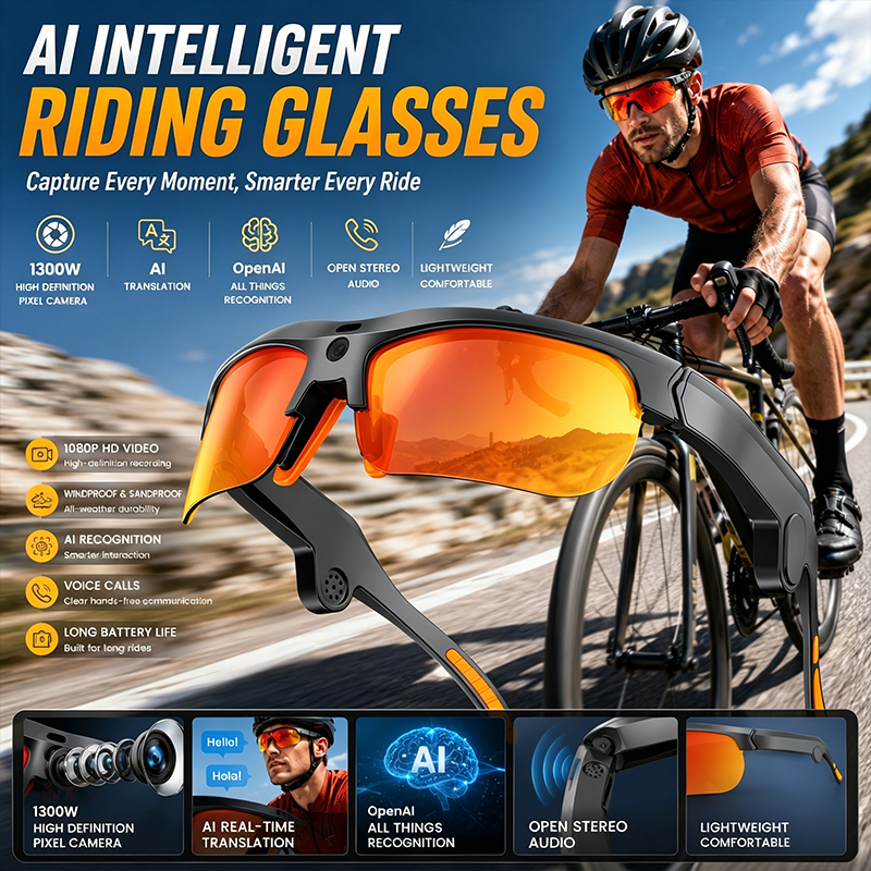 Cycling Smart Glasses AI Trans – обзор и цена Smart Glasses Lens