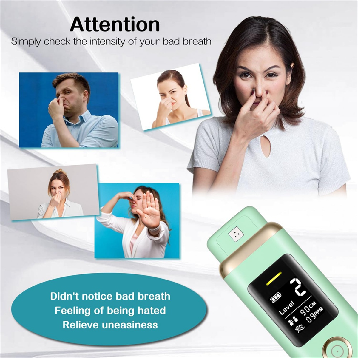 A20M Oral Odor Freshening Rate – обзор и цена Breath Rate Monitor