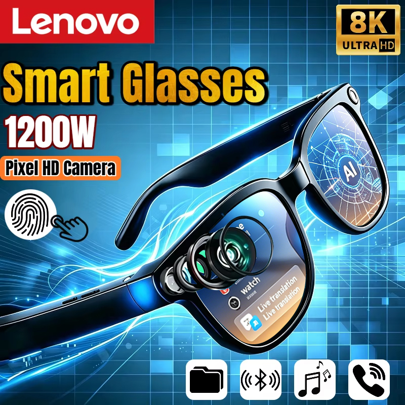 Lenovo AI Smart Glasses 8K Rem – обзор и цена Smart Glasses Lens