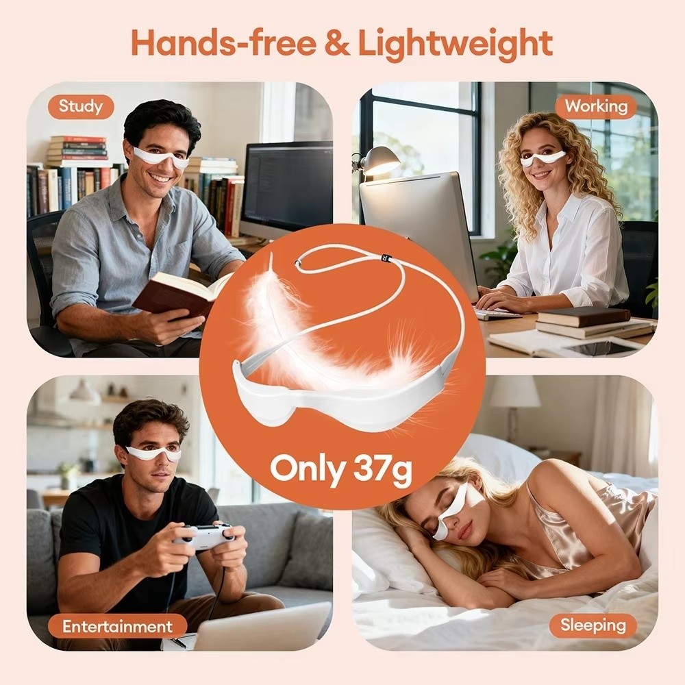 3D Eye Massager Red Light Ther – обзор и цена Light Therapy Glasses