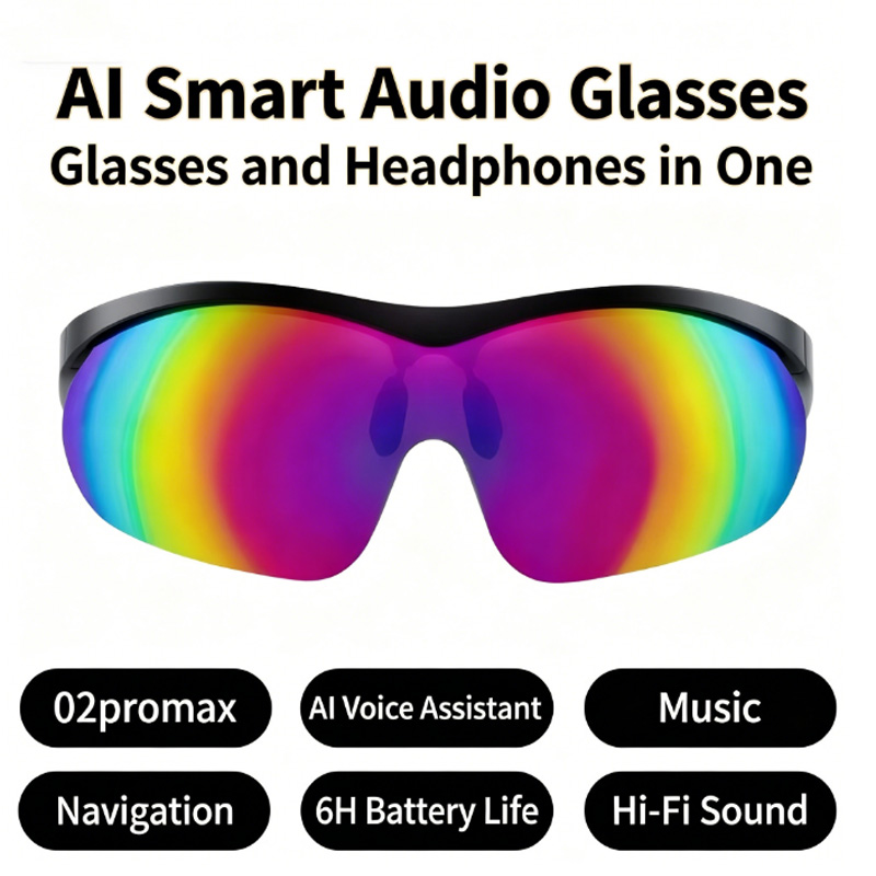 Smart Bluetooth Glasses 02pro  – обзор и цена Smart Glasses Lens