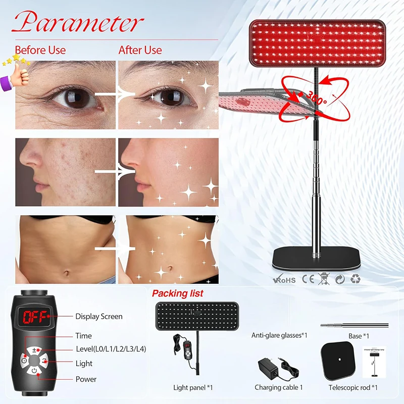 Near Infrared Light Panel 660n – обзор и цена Galvanic Skin Sensor