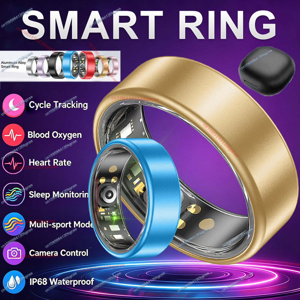 R09 Smart Ring Men Women with  – обзор и цена Temperature Ring Skin