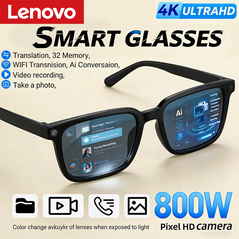 Lenovo AI Smart Glasses 8K HD  – обзор и цена Smart Glasses Lens