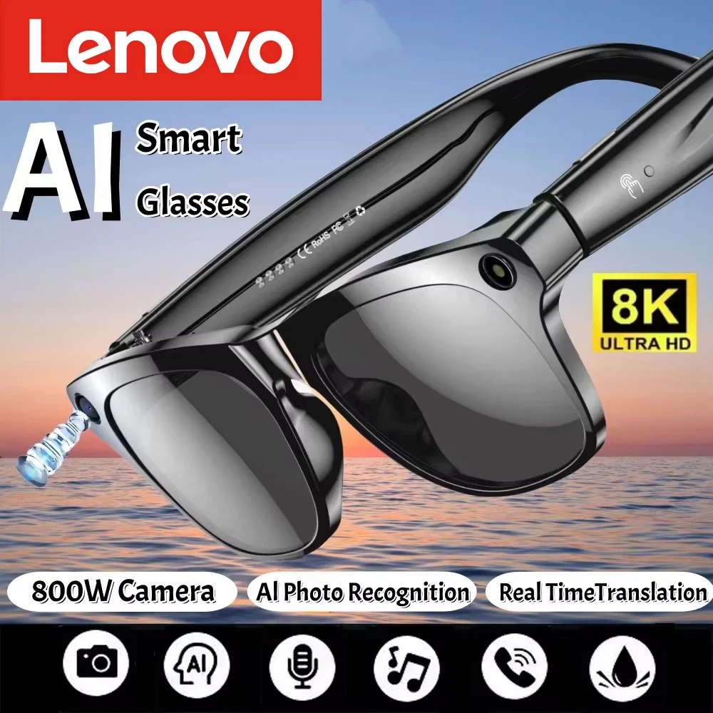 Lenovo AI Smart Glasses 8K HD  – обзор и цена Smart Glasses Lens